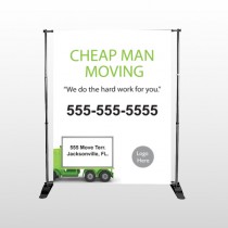 Moving 339 Pocket Banner Stand