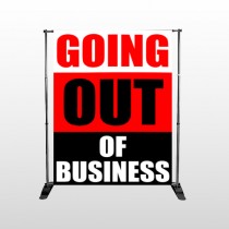 Small Business 53 Pocket Banner Stand 