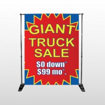 Starburst 119 Pocket Banner Stand