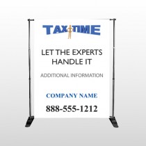 Tax Time 153 Pocket Banner Stand