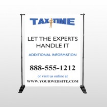 Tax Time 171 Pocket Banner Stand