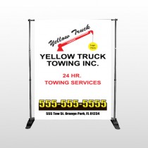 Towing 125 Pocket Banner Stand