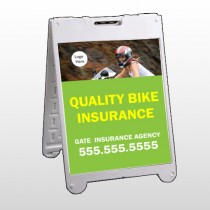 Bike Insurance 110 A Frame Sign