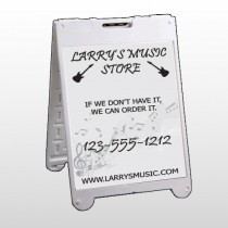 Music 371 A Frame Sign