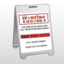 Sporting Goods 528 A Frame Sign