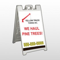 Towing 300 A Frame Sign
