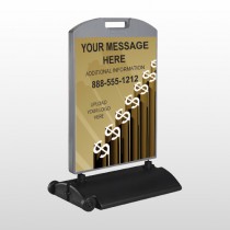 Banking 160 Wind Frame Sign