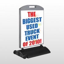 Fireworks 118 Wind Frame Sign