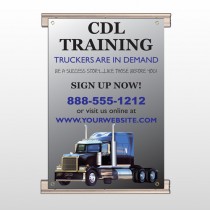 CDL Training 155 Track Banner