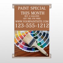 Paint Brushes 256 Track Banner
