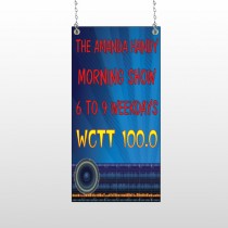 Amp Morning Show 439 Window Sign