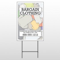 Bargain Bin 532 Wire Frame Sign