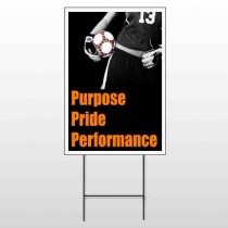 Black 53 Wire Frame Sign