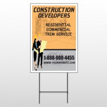 Contractors 645 Wire Frame Sign