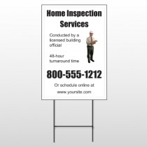 Inspection 360 Wire Frame Sign