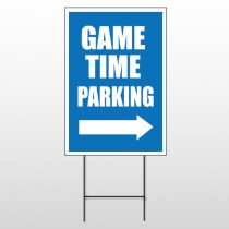 Parking 298 Wire Frame Sign