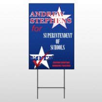 Superintendent 306 Wire Frame Sign