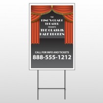 Theatre Curtains 521 Wire Frame Sign