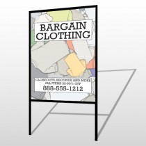 Bargain Bin 532 H Frame Sign