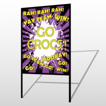 Crocs 54 H Frame Sign