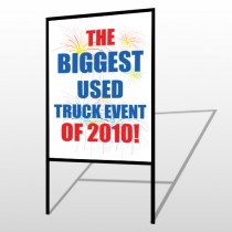 Fireworks 327 H-Frame Sign