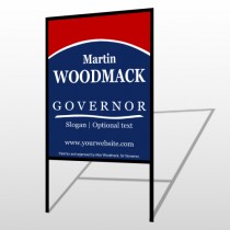 Governor 308 H-Frame Sign