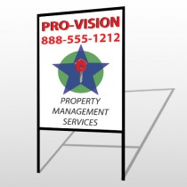 Property Management 363 H-Frame Sign