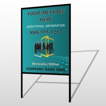 Fashion Models 180 H Frame Sign