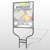 Bargain Bin 532 Round Rod Sign