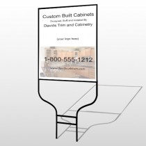 Cabinet 241 Round Rod Sign