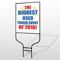 Fireworks 327 Round Rod Sign