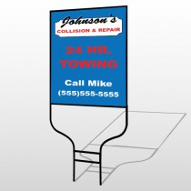 Repair 124 Round Rod Sign