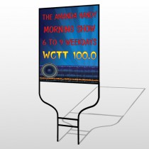 Amp Morning Show 439 Round Rod Sign