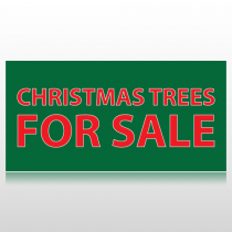 Christmas Trees For Sale Banner