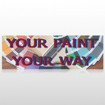 Paint Brushes 256 Custom Sign