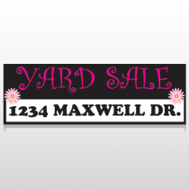 Pink Yard Sale 550 Custom Decal