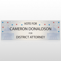 Vote Court Attorney 268 Custom Sign