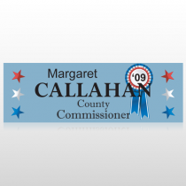 Vote County Commissioner 259 Custom Sign