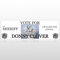 Vote Sheriff Dog 269 Custom Sign