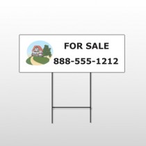 Dream Home 255 Wire Frame Sign