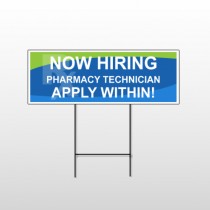 RX Hiring 286 Wire Frame Sign
