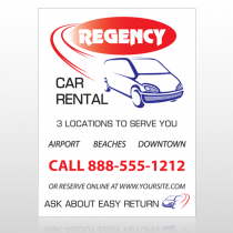 Rental Car 39 Custom Decal