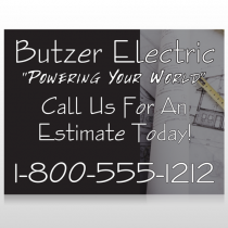 Black And Book 217 Site Sign