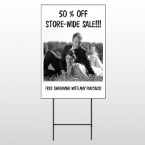 Married Couple 398 Wire Frame Sign