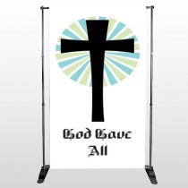 God Gave 118 Pocket Banner Stand