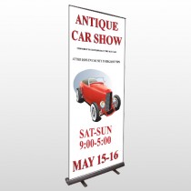 Car Show 123 Retractable Banner Stand