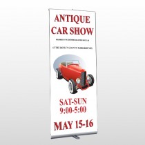 Car Show 123 Retractable Banner Stand