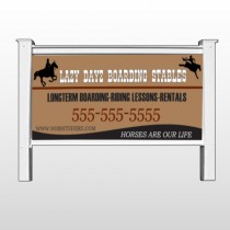 Boarding Stable 304 48"H x 96"W Site Sign