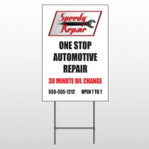 Auto Repair 38 Wire Frame Sign