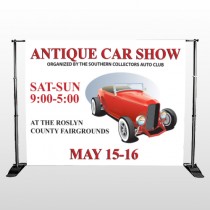 Car Show 123 Pocket Banner Stand